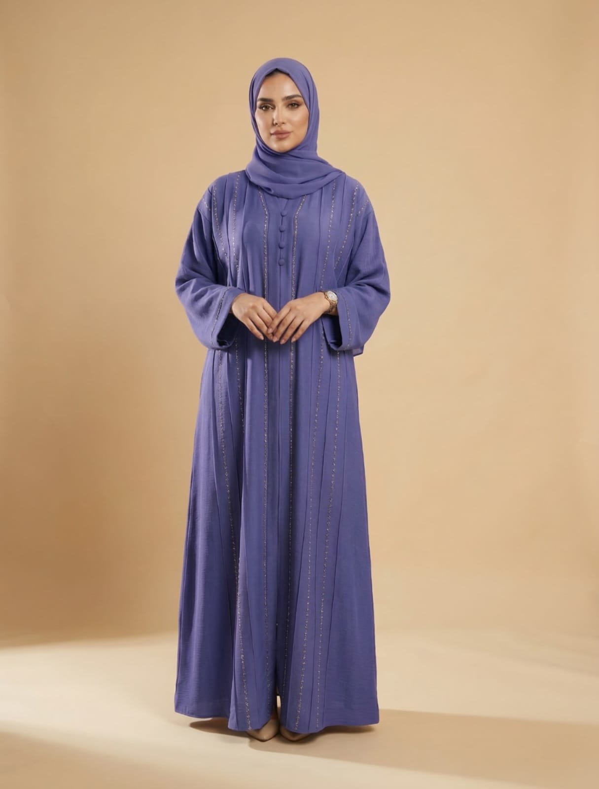 The Serene Linear Abaya