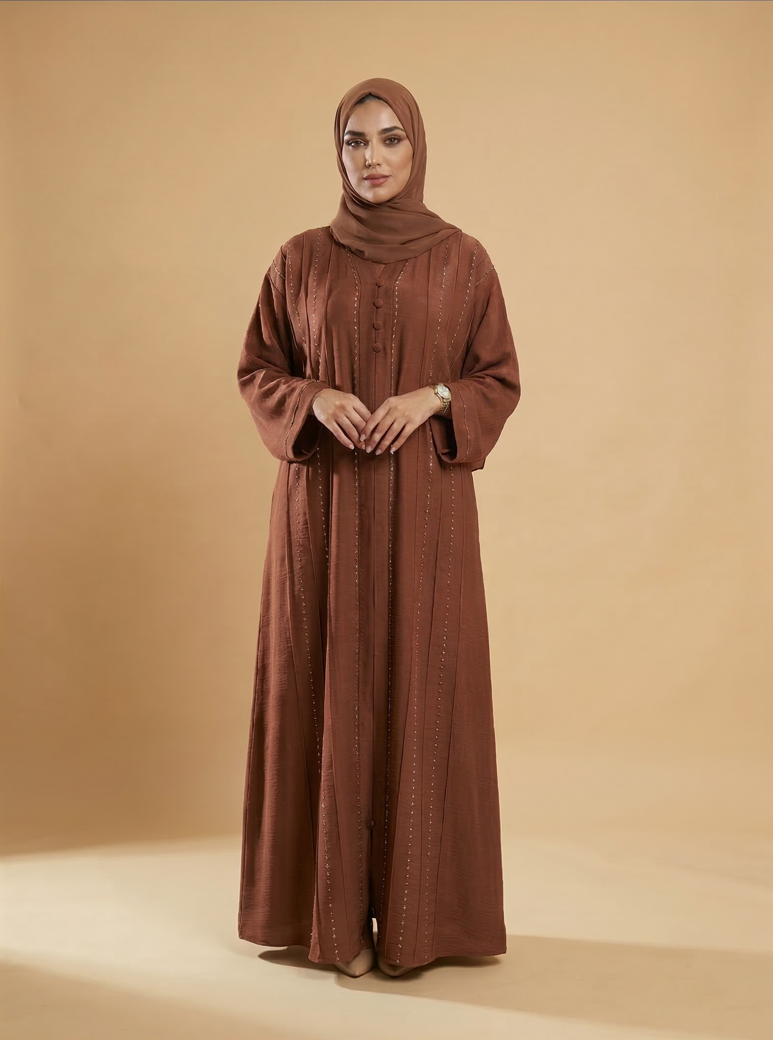 The Serene Linear Abaya