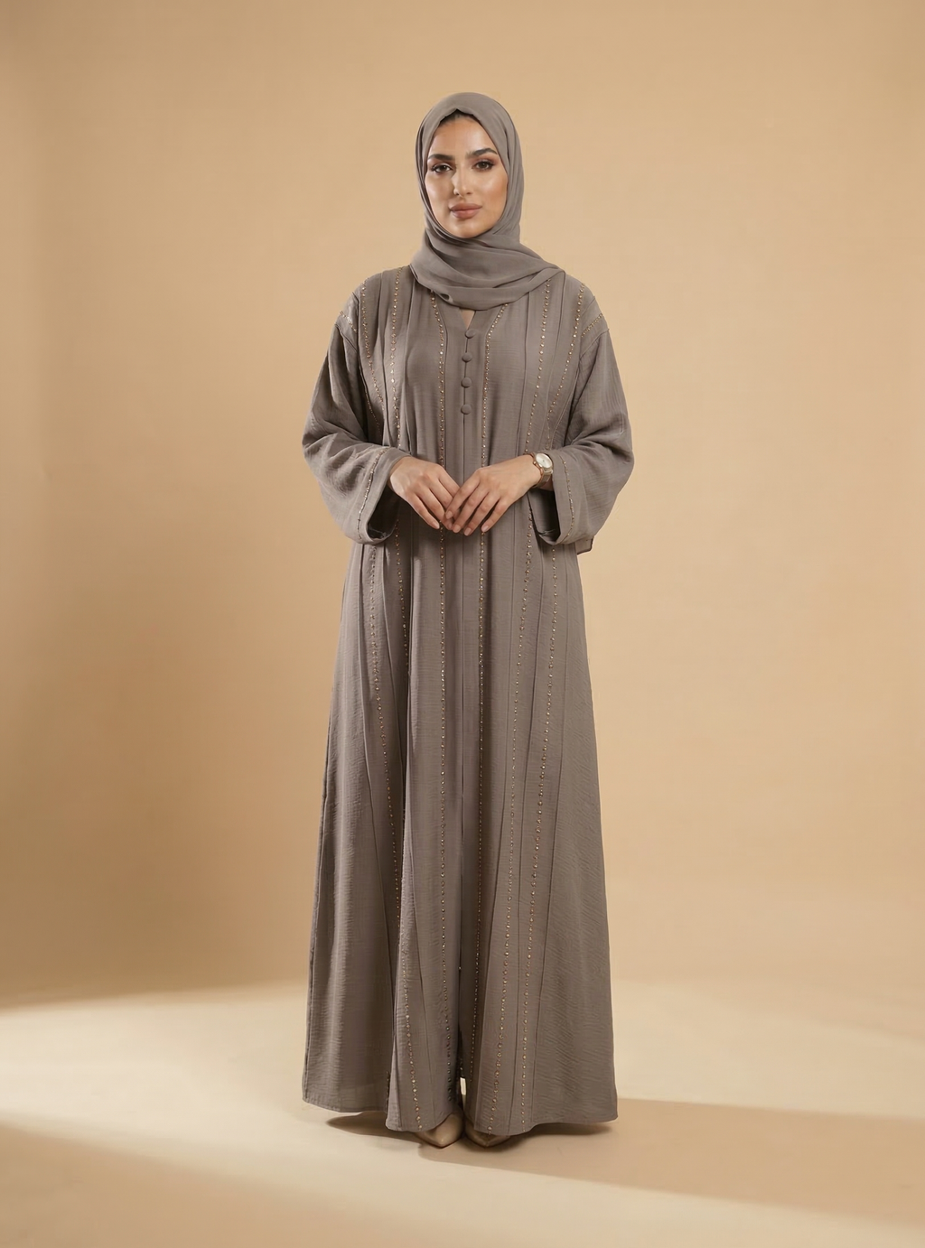 The Serene Linear Abaya