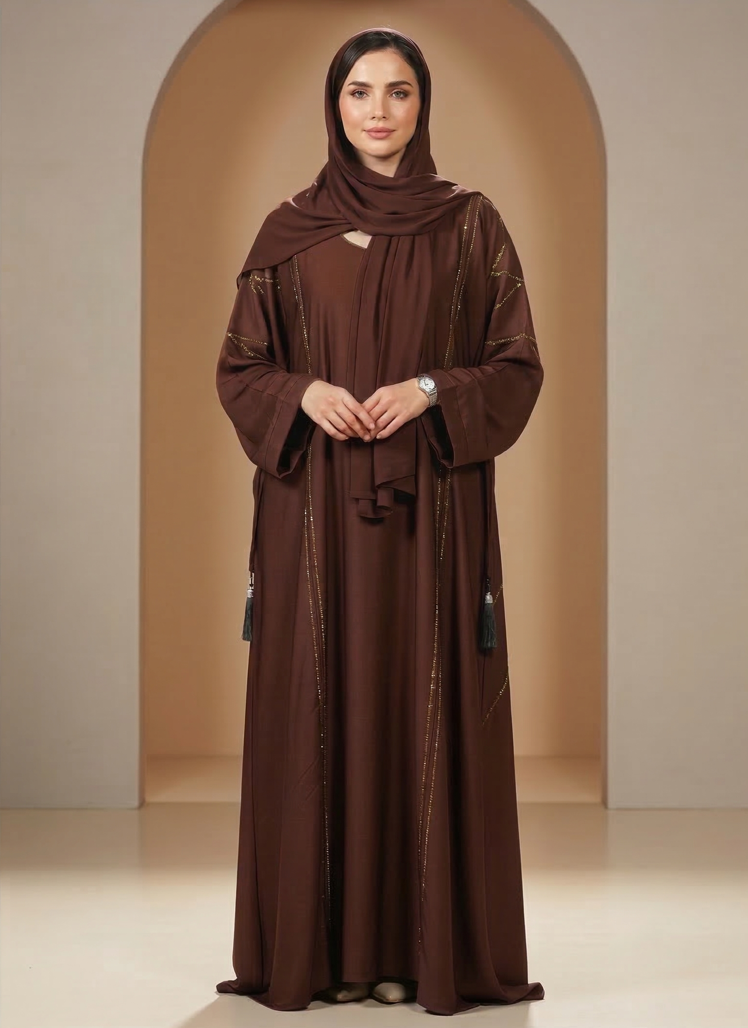 Celestial Trace Abaya