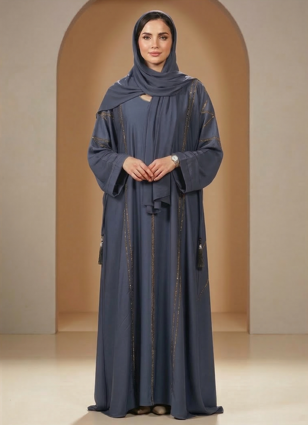 Celestial Trace Abaya