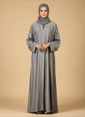 Silver Grace Abaya