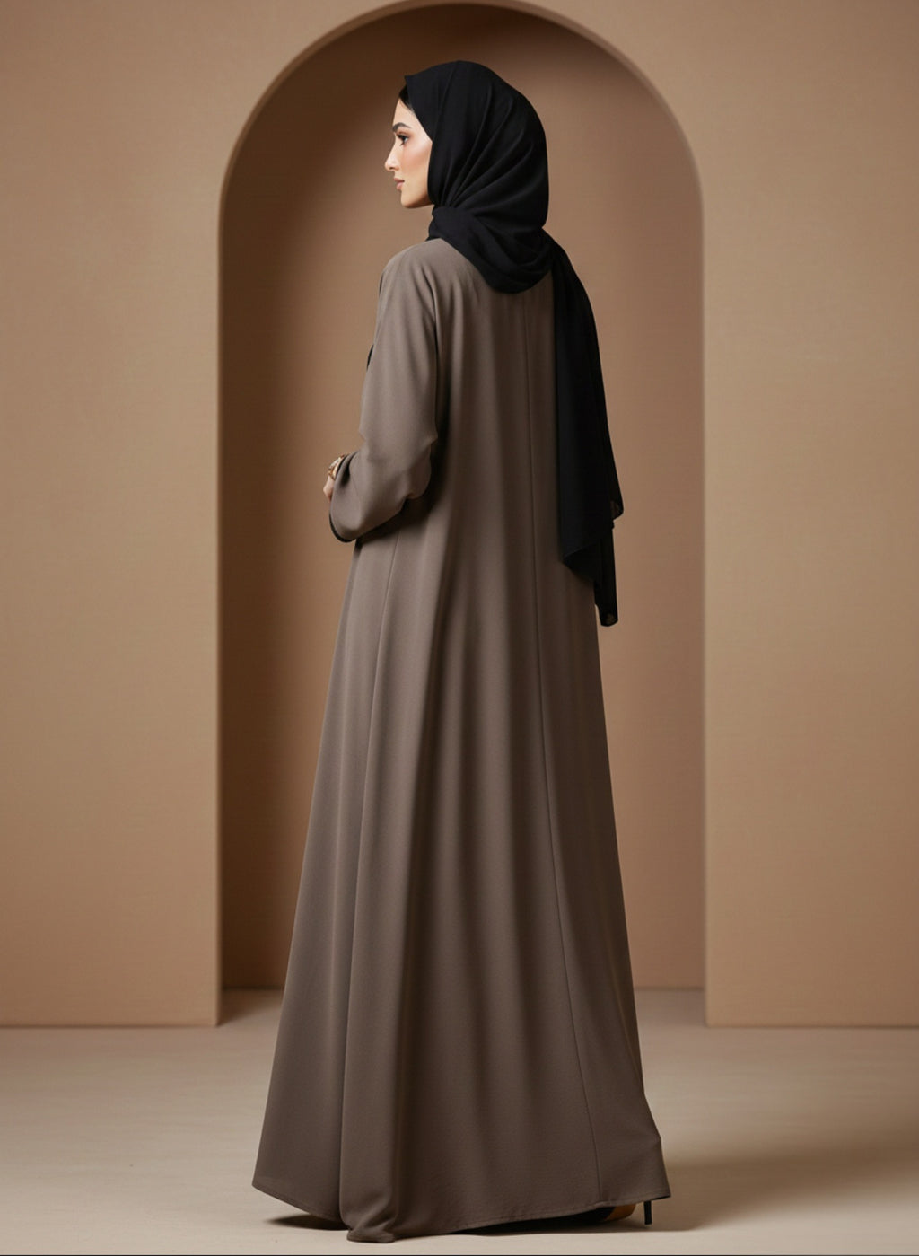 Mocha Modest Abaya