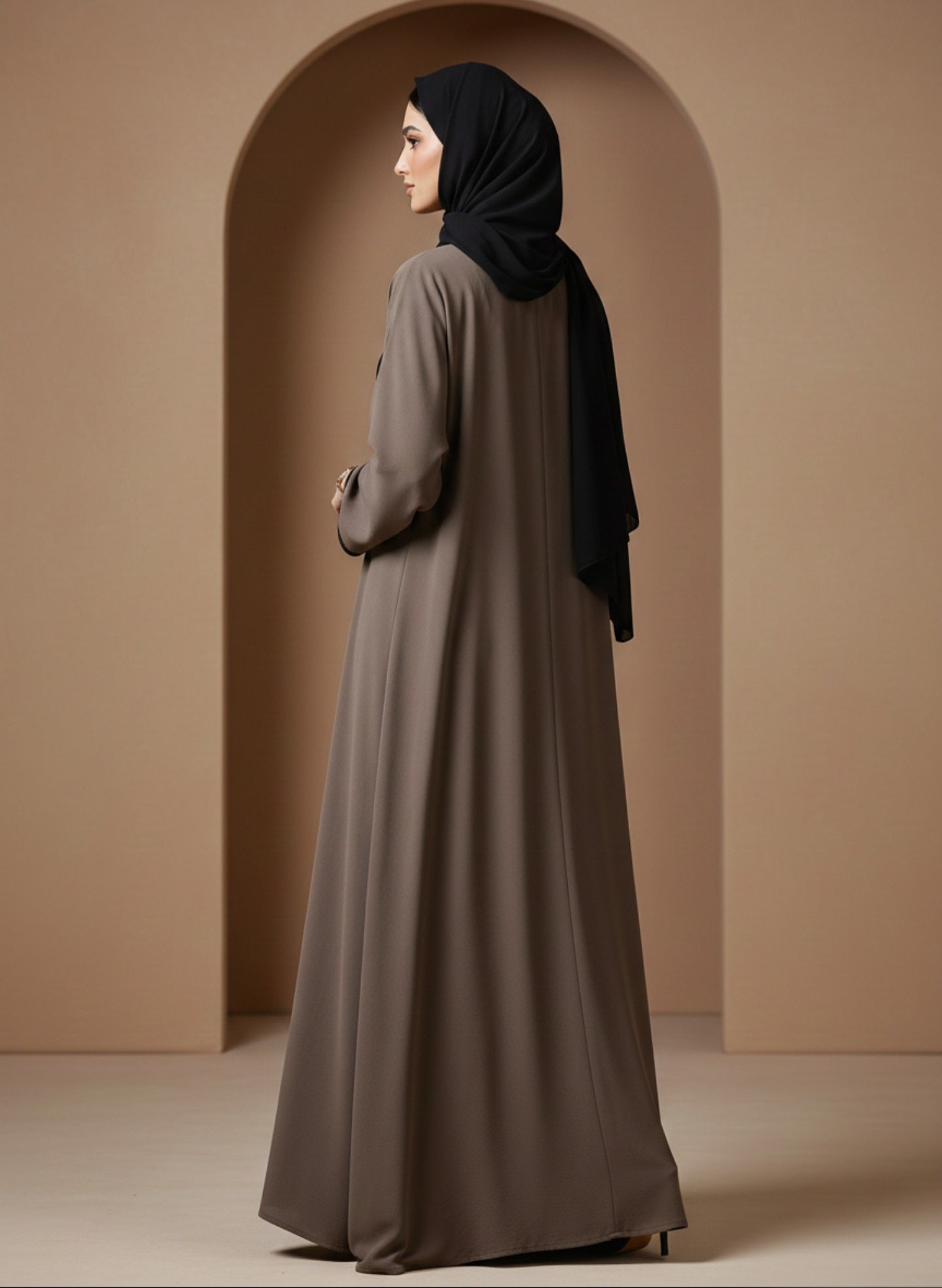 Mocha Modest Abaya