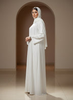 Ivory Noor Abaya