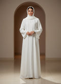 Ivory Noor Abaya