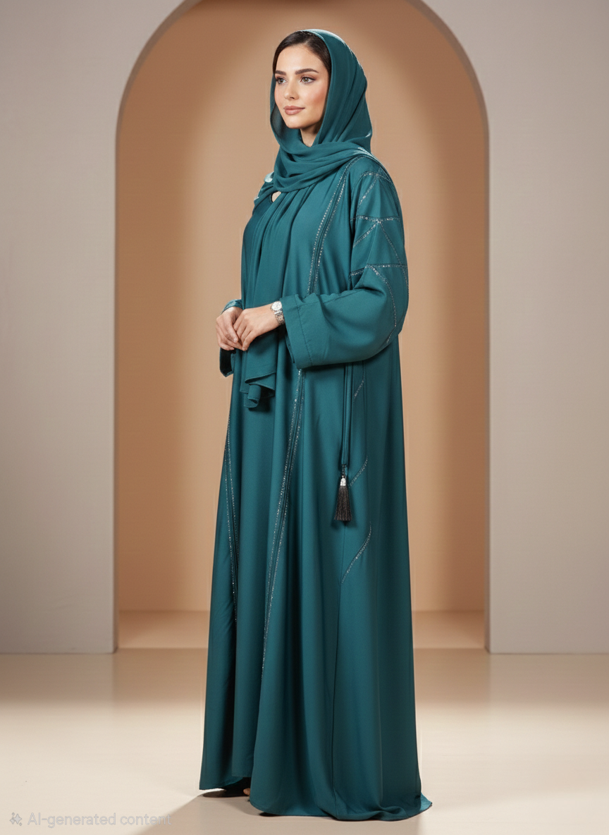 Celestial Trace Abaya